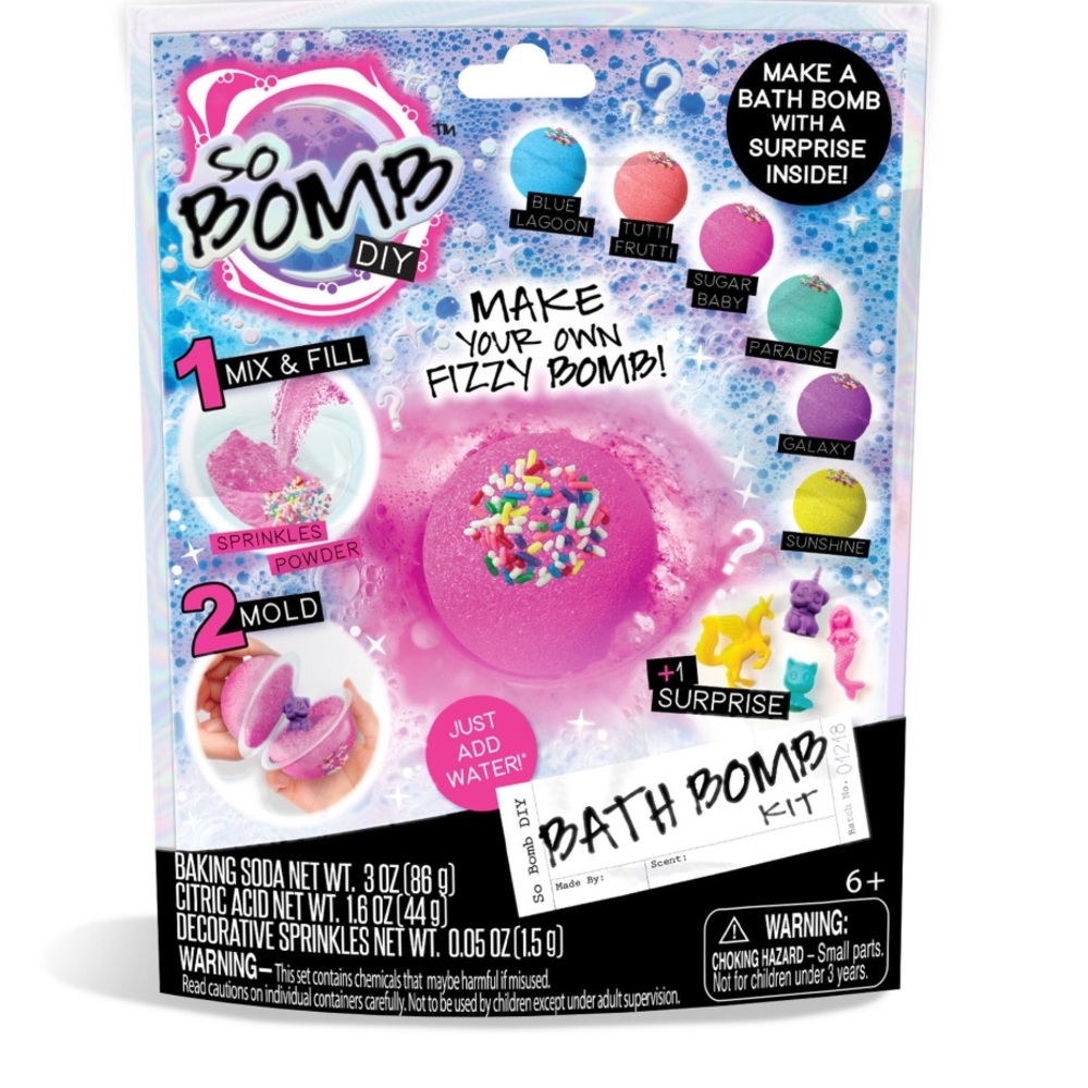 SO BOMB DIY Fizzy Bath Bomb Kit